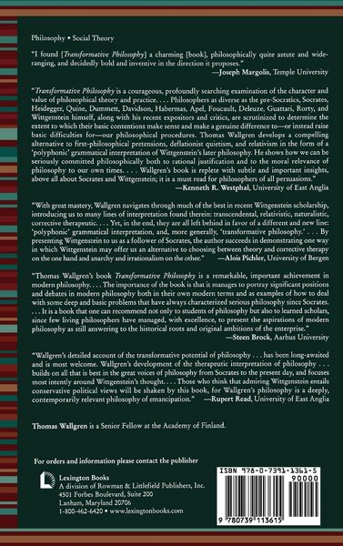 Produktbild: Transformative Philosophy