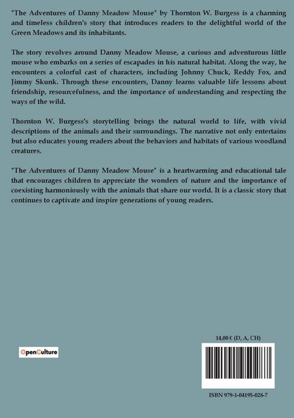 Produktbild: The Adventures Of Danny Meadow Mouse