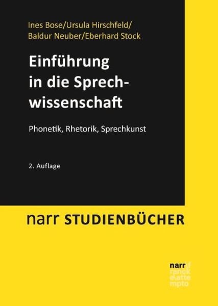 Produktbild: Einf&uuml;hrung in die Sprechwissenschaft