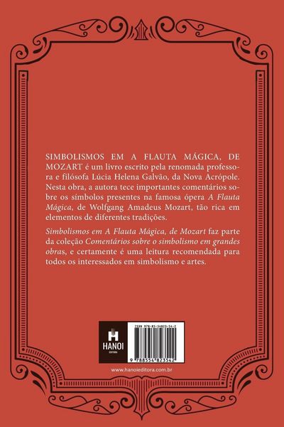 Produktbild: Simbolismos em A Flauta M&aacute;gica, de Mozart