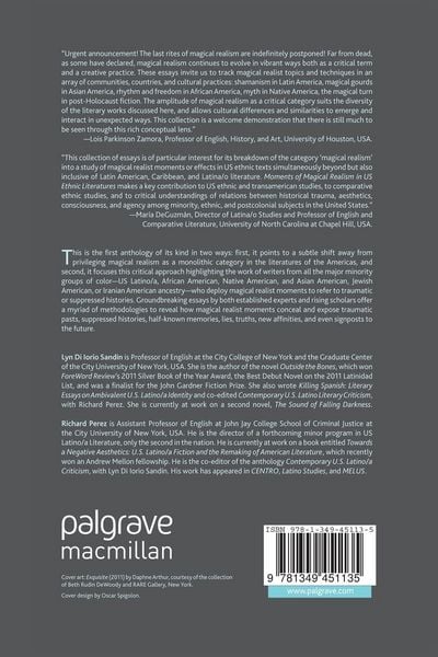 Produktbild: Moments of Magical Realism in US Ethnic Literatures