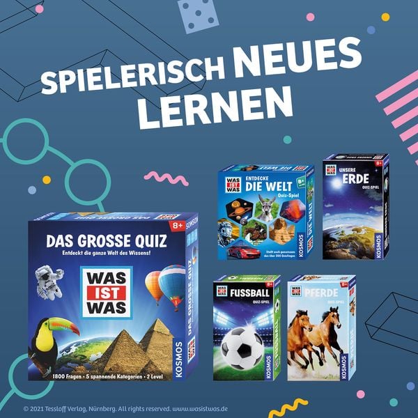 Produktbild: WAS IST WAS Quizspiel - Das gro&szlig;e Quiz