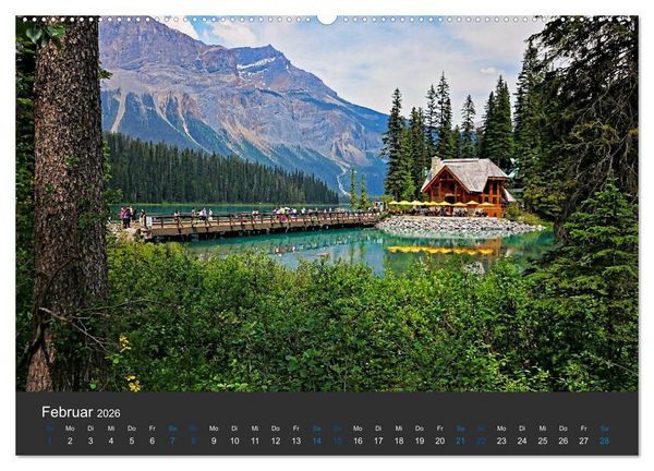 Produktbild: Der weite Westen Kanadas - Banff und Yoho National Park (Wandkalender 2026 DIN A2 quer), CALVENDO Monatskalender