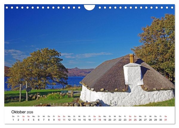 Produktbild: Von Cornwall nach Schottland (Wandkalender 2026 DIN A4 quer), CALVENDO Monatskalender