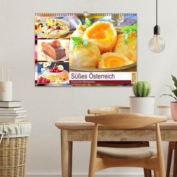 Produktbild: S&uuml;&szlig;es &Ouml;sterreich. Klassische Mehlspeisen (Wandkalender 2026 DIN A3 quer), CALVENDO Monatskalender