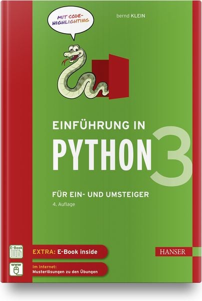 Produktbild: Einführung in Python 3