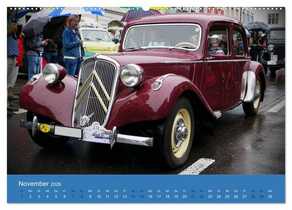 Produktbild: Citroen Traction Avant (Wandkalender 2026 DIN A2 quer), CALVENDO Monatskalender