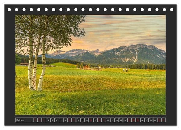 Produktbild: Leutasch tut gut (Tischkalender 2026 DIN A5 quer), CALVENDO Monatskalender