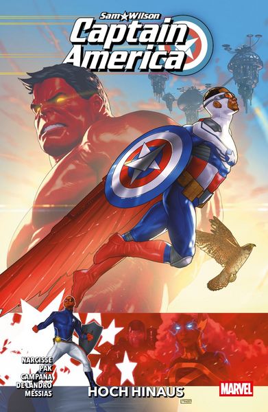 Sam Wilson: Captain America - Hoch hinaus, Taschenbuch von Greg Pak,Valentine De Landro,Evan Narcisse,Chris Campana,Eder Messias, Panini,
