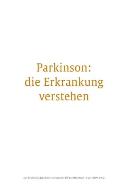 Produktbild: Parkinson