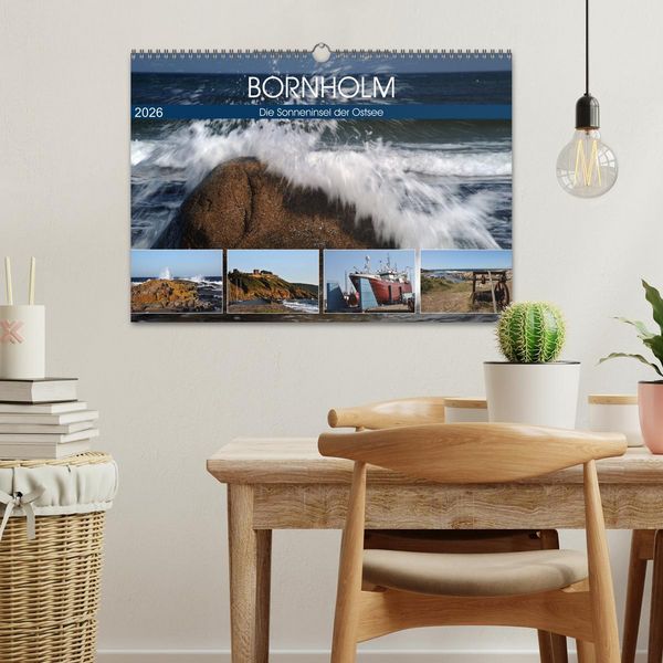 Produktbild: Bornholm - Sonneninsel der Ostsee (Wandkalender 2026 DIN A3 quer), CALVENDO Monatskalender