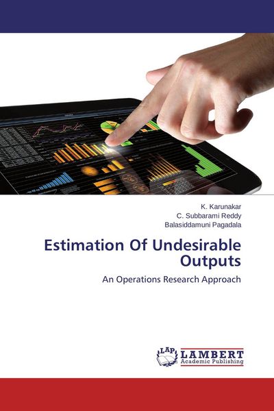 Produktbild: Estimation Of Undesirable Outputs