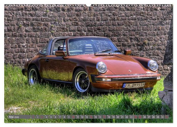 Produktbild: Porsche 911SC - zwei starke Typen (Wandkalender 2026 DIN A2 quer), CALVENDO Monatskalender