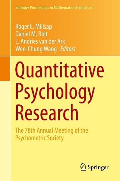 Produktbild: Quantitative Psychology Research