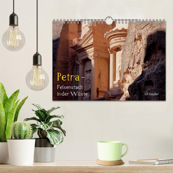 Produktbild: Petra - Felsenstadt in der W&uuml;ste (Wandkalender 2026 DIN A4 quer), CALVENDO Monatskalender
