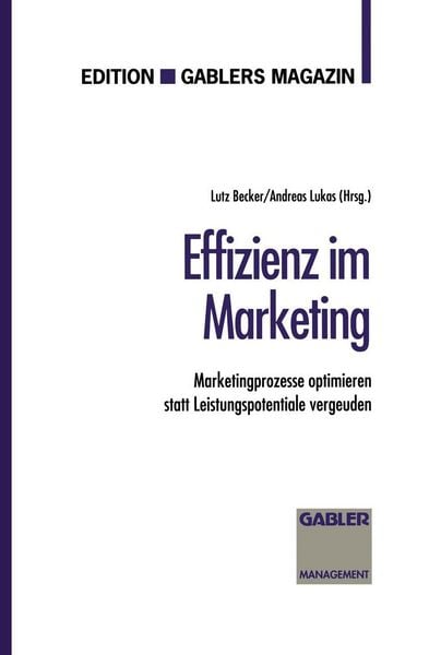 Produktbild: Effizienz im Marketing