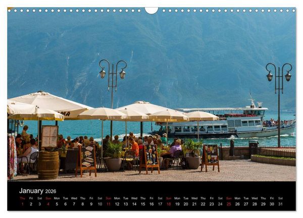 Produktbild: Lake Garda Italy (Wall Calendar 2026 DIN A3 landscape), CALVENDO 12 Month Wall Calendar