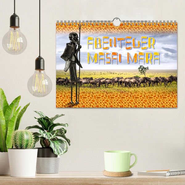 Produktbild: Abenteuer Masai Mara (Wandkalender 2026 DIN A4 quer), CALVENDO Monatskalender