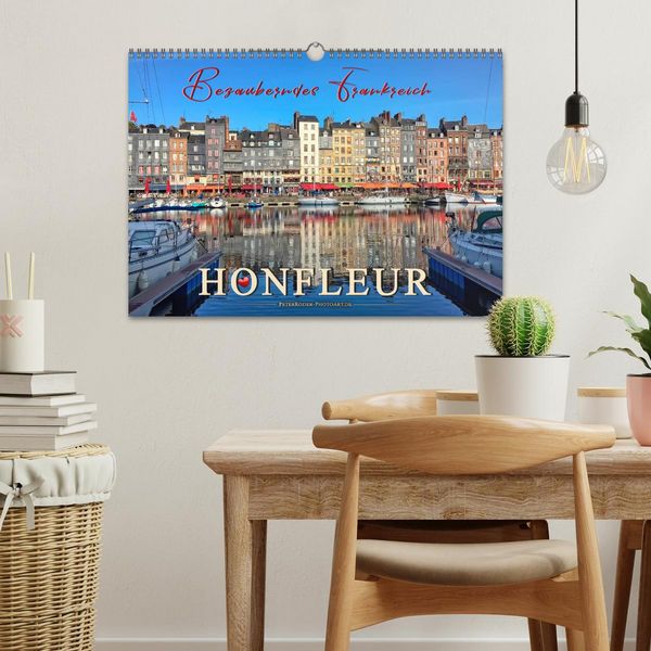 Produktbild: Honfleur - Bezauberndes Frankreich (Wandkalender 2026 DIN A3 quer), CALVENDO Monatskalender