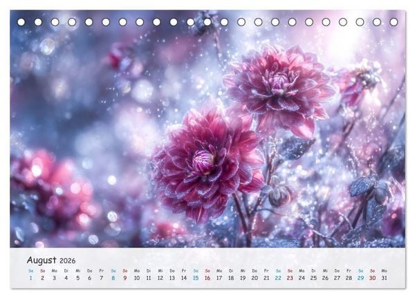 Produktbild: Florale Kompositionen (Tischkalender 2026 DIN A5 quer), CALVENDO Monatskalender