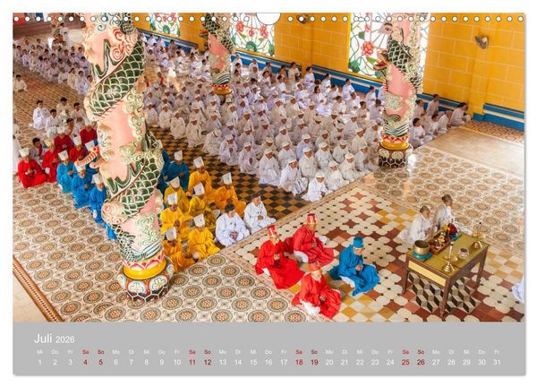 Produktbild: VIETNAM - Im Land des aufsteigenden Drachens (Wandkalender 2026 DIN A3 quer), CALVENDO Monatskalender