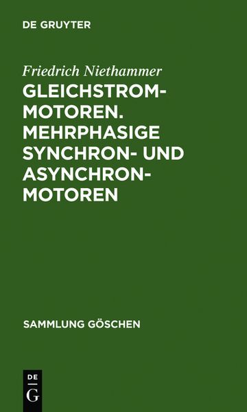 Produktbild: Gleichstrommotoren. Mehrphasige Synchron- und Asynchronmotoren