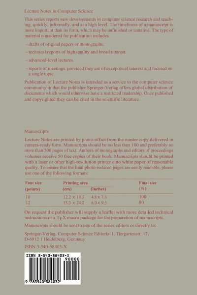 Produktbild: Constraints in Computational Logics
