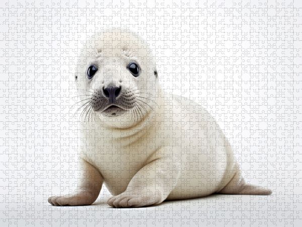 Produktbild: CALVENDO Puzzle Ein Motiv aus dem Kalender "Only white animals" | 1000 Teile Lege-Gr&ouml;&szlig;e 64x48cm Foto-Puzzle f&uuml;r gl&uuml;ckliche Stunden
