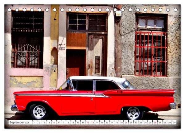Produktbild: FORD 1959 - Die Auto-Legende (Tischkalender 2026 DIN A5 quer), CALVENDO Monatskalender