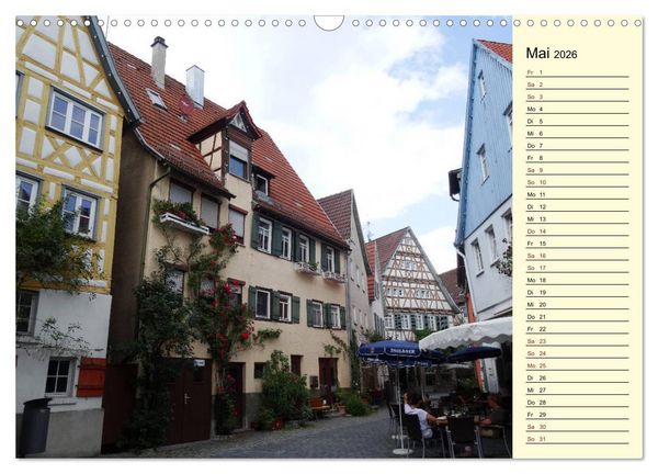 Produktbild: Unterwegs in Schorndorf (Wandkalender 2026 DIN A3 quer), CALVENDO Monatskalender