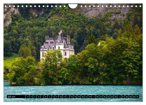 Produktbild: Schweizer Sch&ouml;nheiten (Wandkalender 2026 DIN A4 quer), CALVENDO Monatskalender