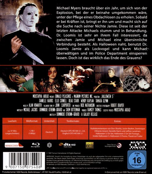 Produktbild: Halloween 5 - Die Rache des Michael Myers