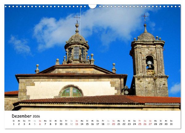 Produktbild: Jakobsweg - Camino Primitivo (Wandkalender 2026 DIN A3 quer), CALVENDO Monatskalender