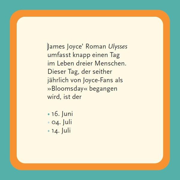 Produktbild: Literarisches Quiz (Neuauflage)
