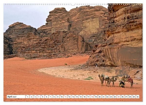 Produktbild: JORDANIEN, Faszination Nahost (Wandkalender 2027 DIN A2 quer), CALVENDO Monatskalender