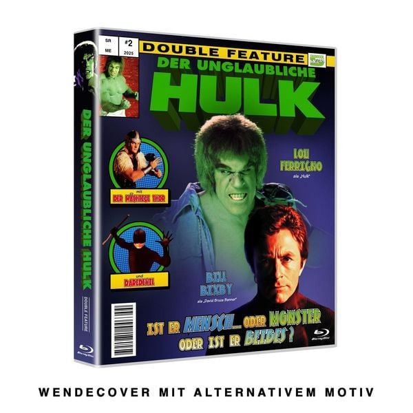 Produktbild: Der unglaubliche Hulk - Double Feature - COVER B