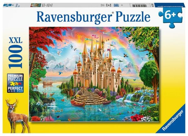 Puzzle Ravensburger Märchenhaftes Schloss 100 Teile XXL