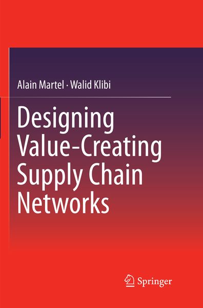 Produktbild: Designing Value-Creating Supply Chain Networks