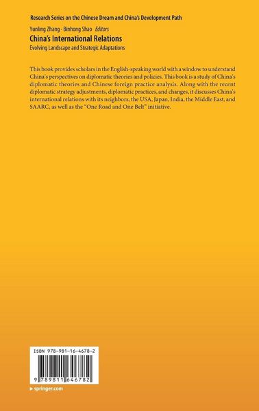 Produktbild: China&rsquo;s International Relations