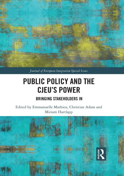 Produktbild: Public Policy and the CJEU's Power