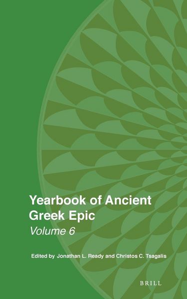Produktbild: Yearbook of Ancient Greek Epic