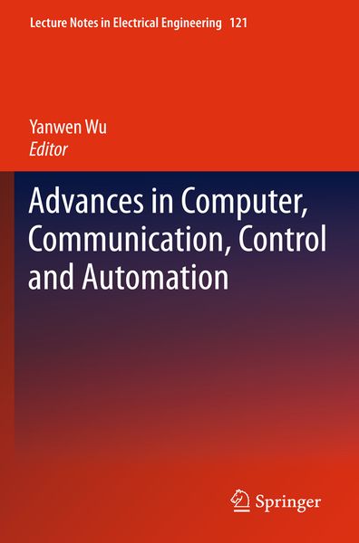Produktbild: Advances in Computer, Communication, Control and Automation