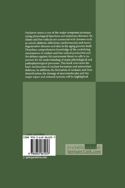 Produktbild: Oxidants and Antioxidant Defense Systems