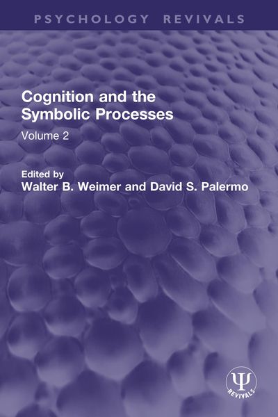 Produktbild: Cognition and the Symbolic Processes