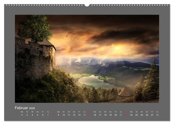 Produktbild: Zauber des Lichtes (hochwertiger Premium Wandkalender 2026 DIN A2 quer), Kunstdruck in Hochglanz