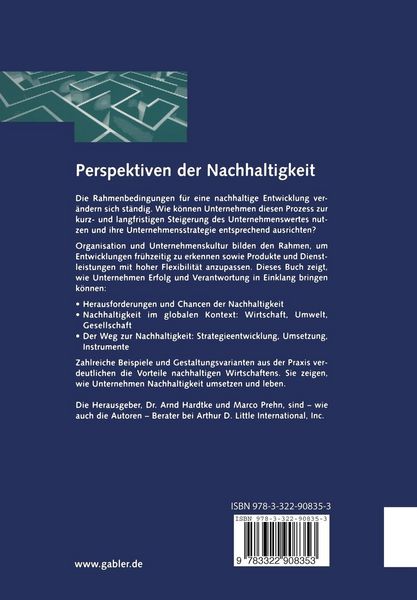 Produktbild: Perspektiven der Nachhaltigkeit
