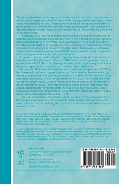 Produktbild: Food Aid and Human Security
