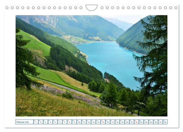 Produktbild: Wandergebiet S&uuml;dtirol (Wandkalender 2026 DIN A4 quer), CALVENDO Monatskalender