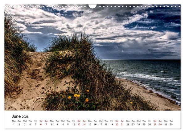 Produktbild: The Sea - A place for dreams (Wall Calendar 2026 DIN A3 landscape), CALVENDO 12 Month Wall Calendar
