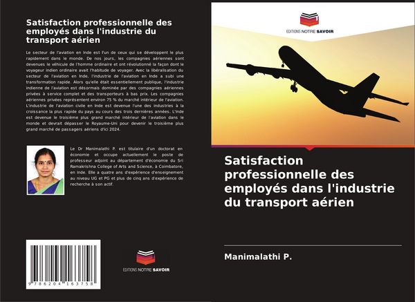 Produktbild: Satisfaction professionnelle des employ&eacute;s dans l'industrie du transport a&eacute;rien